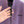 Miu 26s Stand-Collar Coat Purple Polyester 418743