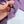 Miu 26s Stand-Collar Coat Purple Polyester 418743