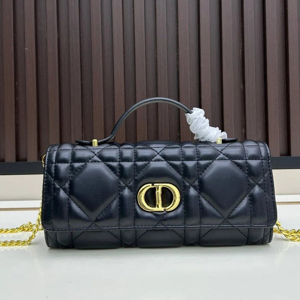 CD 2026 Miss Caro Top Handle Pouch 24cm Lambskin
