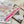 CD Twilly Mini Scarf 105cm White Dark Pink Mulberry Silk 969064