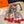 HM Bouquets Sellier Scarf Pink White Orange Cashmere 145876