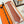 HM Boucles En Vrac Tie Orange Twill Silk 210010