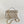 Chanel 25 Box Bag Silver Metallic Leather
