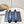 Chanel 25 Ballet Flat Blue Black Patent Leather 469254