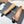 Chanel 25 Ballet Flat Tan Black Patent Leather 469255