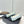Chanel 25 Ballet Flat Blue Black Tweed Frabic 469256