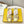 FF Wave Pulse Yellow Fabric Suede 862620