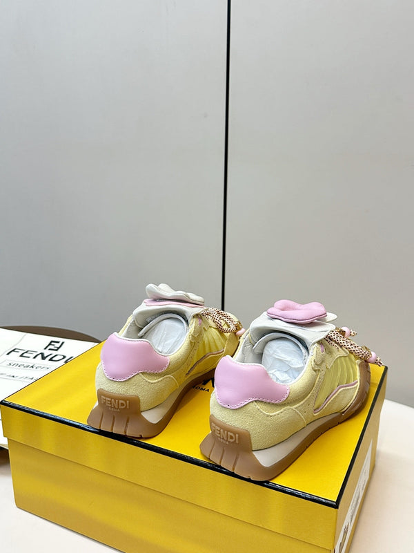 FF Wave Pulse Yellow Fabric Suede 862620