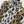 CE 26s Leopard Knit Sweater Mock Neck Wool 441797