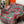HM 25s Essential Scarf 140cm Red Colorful Cashmere Silk 968742