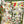 HM 25 foulard Arc-en-ciel 140cm Vert Soie Cachemire Coloré 970926