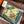 HM Starry Night Chorus Scarf 140cm Green Beige Cashmere 970972
