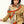 HM Starry Night Chorus Scarf 140cm Beige Orange Cashmere 970973