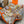 HM 25s Le Carré du Roi 140cm Orange Multicolore Cachemire 973041