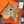 HM 25s Le Carré du Roi 140cm Orange Multicolore Cachemire 973041