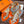 HM 25s Le Carré du Roi 140cm Orange Multicolore Cachemire 973041