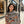 HM 25s Scarf 140cm Gray Colorful Cashmere 973081