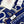 HM 25s Reversible Scarf 140cm Dark Blue Cashmere 976276