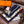 HM 25s Golden Spurs Scarf 140cm Navy Blue Cashmere 976283