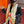 HM 25s Jungle Love Scarf 140cm Orange Beige Cashmere 976287