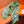 HM Foulard double face 26s 140cm Soie Cachemire Vert 153145