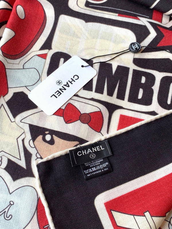 CC 26s Scarf 140 In Silk Cashmere 309866