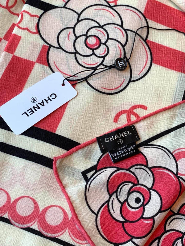 CC 26s Scarf 140 In Silk Cashmere 309894