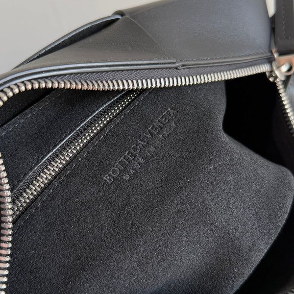 Borsa per fotocamera BV 25 Arco 28 cm in pelle nera