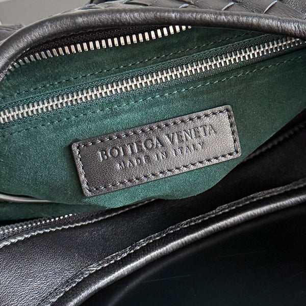 BV 25s Veneto Bag 27cm Black Calfskin Hardware