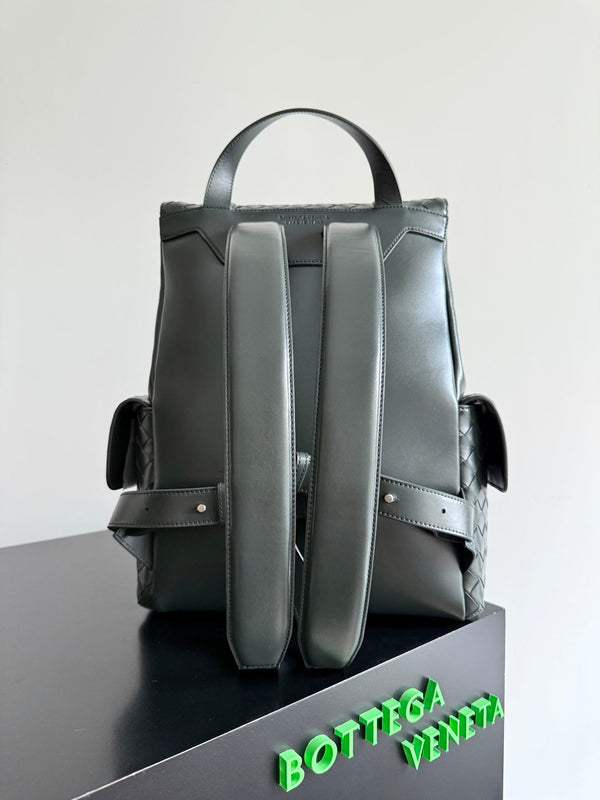 BV Back To School Backpack Intrecciato Leather