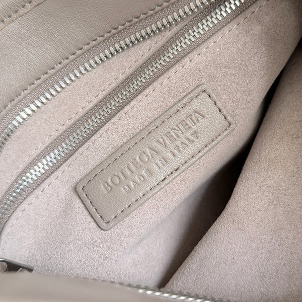 BV 25s Veneto Bag 27cm Warm Taupe Calfskin Hardware