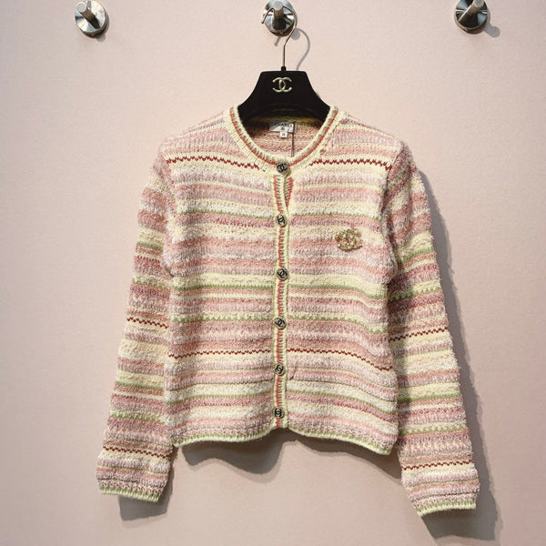 Chanel 25 Cardigan Laine Multicolore 316125