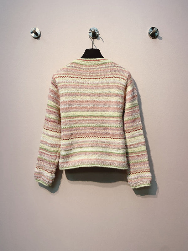 Chanel 25 Cardigan Laine Multicolore 316125