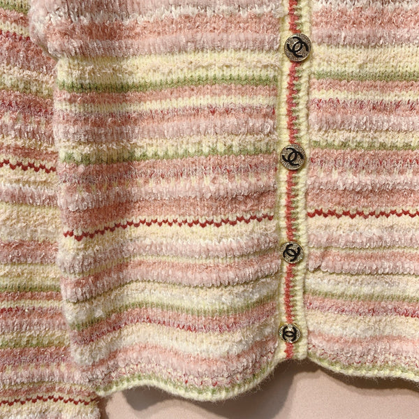 Chanel 25 Cardigan Laine Multicolore 316125