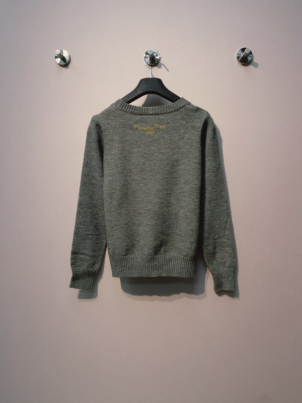 CD 25 Knit Sweater Gray Wool 320042