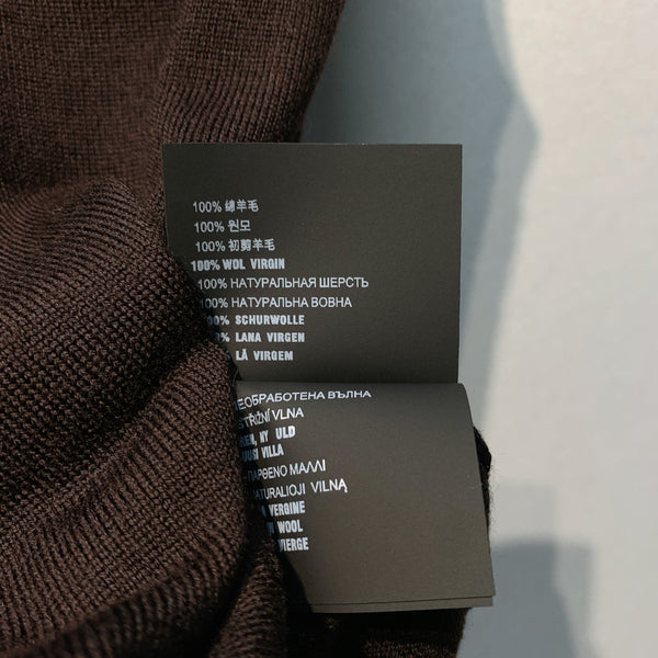 Miu Miu Sweater Vest Dark Brown Wool 342084