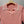 Haut en maille Miu SS26, col, dentelle, perles, logo, corail clair, coton, soie 350904