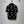 CC SS26 Haut en maille jacquard floral Laine noire 350907