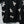 CC SS26 Haut en maille jacquard floral Laine noire 350907