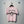 Pull à manches courtes CD SS26 Signature et Star en laine rose clair 350916