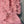 CC SS26 Haut en mousseline orné de plumes Rosette Pink Chiffon 350964