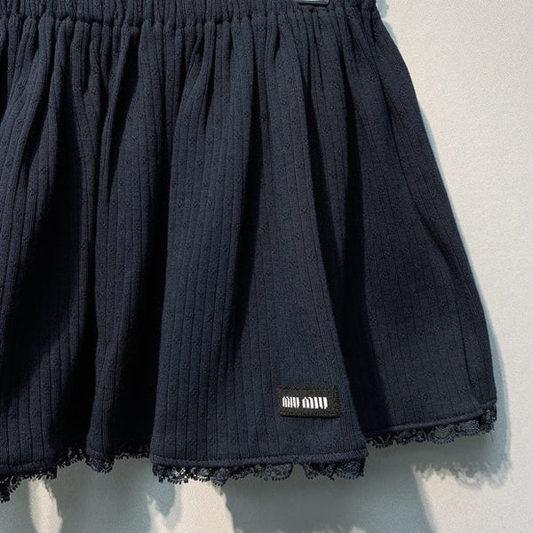 Miu 2026 Set Navy Wool 392889
