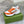 GG Men's Rhyton Sneaker Orange White Calfskin 528954