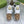 GG Men's Sneaker White Brown Calfskin Canvas 528940