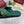 GG Men's 25 Sandals Slide Green Cowhide 738472