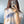 Loewe Scarf 180CM Blue White Cashmere 968376