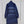 BC 26s Long Puffer Jacket Blue Down Recycled Nylon Fabric 419326