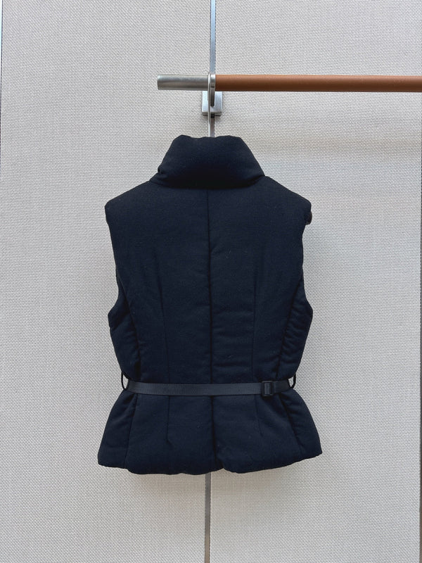 Prad 26s Loden Down Vest Black Down Filling 419335