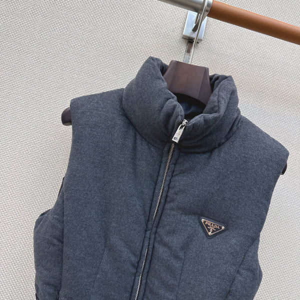 Prad 26s Loden Down Vest Grey Down Filling 419336