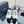 CC Sneaker White with Sticker Cowhide 238624